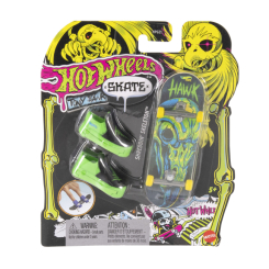 Антистрес іграшки - Скейт із взуттям Hot Wheels Tony Hawk Neon Shreddin skeleton (HPG21/12) Антистрес іграшки - Скейт із взуттям Hot Wheels Tony Hawk Neon Shreddin skeleton (HPG21/12)