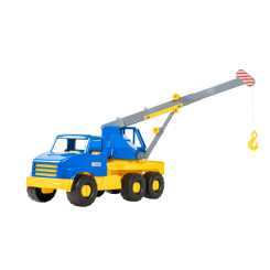 Транспорт і спецтехніка - Машинка Tigres City truck Автокран (39396) Транспорт і спецтехніка - Машинка Tigres City truck Автокран (39396)