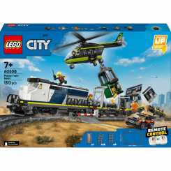 Конструктори LEGO - Конструктор LEGO City Пограбування поліцейського поїзда (60508) Конструктори LEGO - Конструктор LEGO City Пограбування поліцейського поїзда (60508)