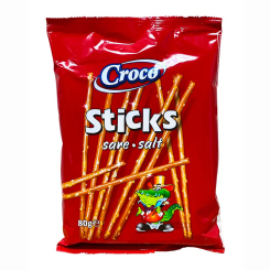 Солодощі - Соломка Сroco sticks солена 80 г (5941194000337) Солодощі - Соломка Сroco sticks солена 80 г (5941194000337)