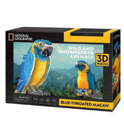 3D-пазли - Тривимірний пазл CubicFun Зникаючі тварини Папуга Ара (DS1097h) 3D-пазли - Тривимірний пазл CubicFun Зникаючі тварини Папуга Ара (DS1097h)