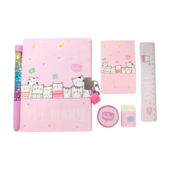 Канцтовари - Подарунковий набір Malevaro Котики (P362403-S) Канцтовари - Подарунковий набір Malevaro Котики (P362403-S)