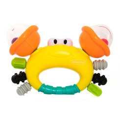 Брязкальця, прорізувачі - Брязкальце Infantino Містер Краб з прорізувачем (304889I) Брязкальця, прорізувачі - Брязкальце Infantino Містер Краб з прорізувачем (304889I)