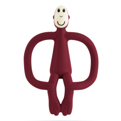 Брязкальця, прорізувачі - Прорізувач Matchistick Monkey Мавпочка бордовий (MM-T-012) Брязкальця, прорізувачі - Прорізувач Matchistick Monkey Мавпочка бордовий (MM-T-012)