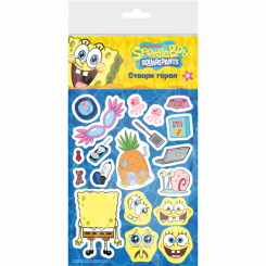 Набори для творчості - Набір наліпок Sponge Bob Square Pants Створи героя Губка Боб (124710) Набори для творчості - Набір наліпок Sponge Bob Square Pants Створи героя Губка Боб (124710)