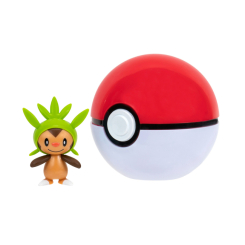 Фігурки персонажів - Ігровий набір Pokemon W14 Чеспін в покеболі (PKW3134) Фігурки персонажів - Ігровий набір Pokemon W14 Чеспін в покеболі (PKW3134)