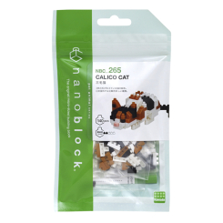 Блокові конструктори - Конструктор Nаnoblock Каліко кіт 140 елементів (124114) Блокові конструктори - Конструктор Nаnoblock Каліко кіт 140 елементів (124114)