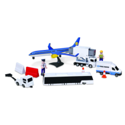 Транспорт і спецтехніка - Ігровий набір Maisto Аеропорт темно-блакитний (12620/01) Транспорт і спецтехніка - Ігровий набір Maisto Аеропорт темно-блакитний (12620/01)