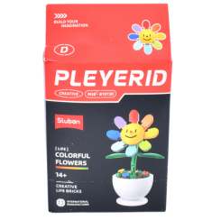 Конструктори з унікальними деталями - Конструктор Sluban Фігурка у горщику Квітка (M38-B1073/5) Конструктори з унікальними деталями - Конструктор Sluban Фігурка у горщику Квітка (M38-B1073/5)