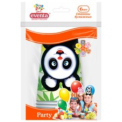 Аксесуари для свят - Склянки паперові EVENTA Звірятка 300 мл 6 шт (38222000) (38217010) Аксесуари для свят - Склянки паперові EVENTA Звірятка 300 мл 6 шт (38222000) (38217010)