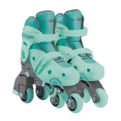 Ролики дитячі - Роликові ковзани Globber 2 в 1 м'ятно-зелені 30-33 (783-206) Ролики дитячі - Роликові ковзани Globber 2 в 1 м'ятно-зелені 30-33 (783-206)
