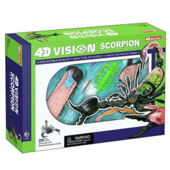 Наукові ігри, фокуси та досліди - Об'ємна модель 4D Master Скорпіон (FM-622033) Наукові ігри, фокуси та досліди - Об'ємна модель 4D Master Скорпіон (FM-622033)