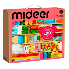 Набори для творчості - Набір для творчості Mideer Чарівна скринька для в'язання та вишивання (MD4320) Набори для творчості - Набір для творчості Mideer Чарівна скринька для в'язання та вишивання (MD4320)