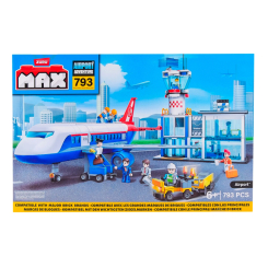 Конструктори з унікальними деталями - Конструктор MAX City Аеропорт 793 деталей (83167) Конструктори з унікальними деталями - Конструктор MAX City Аеропорт 793 деталей (83167)