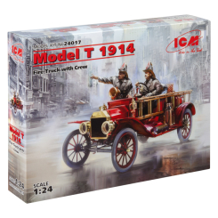 Конструктори з унікальними деталями - Конструктор ІСМ Пожежна машина моделі T 1914 року з екіпажем (24017) Конструктори з унікальними деталями - Конструктор ІСМ Пожежна машина моделі T 1914 року з екіпажем (24017)