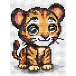 Мозаїка - Алмазна мозаїка Ідейка Маленький хижак 15 х 20 см (AMM1023) Мозаїка - Алмазна мозаїка Ідейка Маленький хижак 15 х 20 см (AMM1023)