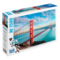 Пазли - Пазл Puzzleville Міст Золоті ворота 1500 елементів (PZL1500_3) Пазли - Пазл Puzzleville Міст Золоті ворота 1500 елементів (PZL1500_3)