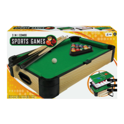 Спортивні настільні ігри - Настільна гра Merchant ambassador Спорт 3 в 1 (MA3154_20) Спортивні настільні ігри - Настільна гра Merchant ambassador Спорт 3 в 1 (MA3154_20)