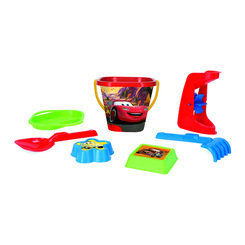 Набори для пісочниці - Набір для піску Wader 7 елементів Тачки Disney (77642) Набори для пісочниці - Набір для піску Wader 7 елементів Тачки Disney (77642)