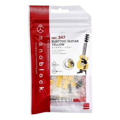 Блокові конструктори - Конструктор Nаnoblock Жовта електрогітара 160 елементів (124126) Блокові конструктори - Конструктор Nаnoblock Жовта електрогітара 160 елементів (124126)