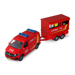 Транспорт і спецтехніка - Ігровий набір TechnoDrive Volkswagen Служба 112 з причіпом (520322.270) Транспорт і спецтехніка - Ігровий набір TechnoDrive Volkswagen Служба 112 з причіпом (520322.270)