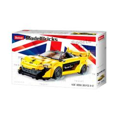 Конструктори з унікальними деталями - Конструктор Sluban Model bricks Гоночна машина жовта (M38-B0956) Конструктори з унікальними деталями - Конструктор Sluban Model bricks Гоночна машина жовта (M38-B0956)