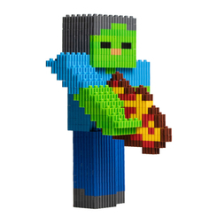 Конструктори з унікальними деталями - Іграшка-конструктор Vita toys Піксель Зомбі (VTK 0116) Конструктори з унікальними деталями - Іграшка-конструктор Vita toys Піксель Зомбі (VTK 0116)