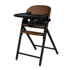 Стільчики для годування - Стільчик для годування Lionelo Celia Black Wood (LO-CELIA BLACK WOOD) Стільчики для годування - Стільчик для годування Lionelo Celia Black Wood (LO-CELIA BLACK WOOD)