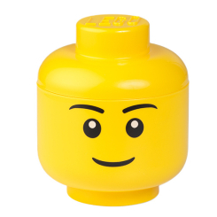 Бокси для іграшок - Бокс-голова LEGO Lifestyle Boy Small (40310804/40311724) Бокси для іграшок - Бокс-голова LEGO Lifestyle Boy Small (40310804/40311724)