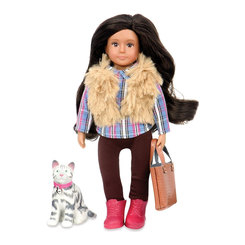 Ляльки - Лялька Lori Марія і кішка Мока 15 см (LO31060Z) Ляльки - Лялька Lori Марія і кішка Мока 15 см (LO31060Z)