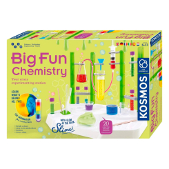 Наукові ігри, фокуси та досліди - Набір для дослідів Kosmos Весела хімія (616991) Наукові ігри, фокуси та досліди - Набір для дослідів Kosmos Весела хімія (616991)