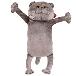 М'які тварини - М'яка іграшка Inkatoys Кіт Пилип 56 см (BARS1_SU) М'які тварини - М'яка іграшка Inkatoys Кіт Пилип 56 см (BARS1_SU)