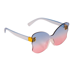 Сонцезахисні окуляри - Сонячні окуляри Lukky Fashion Метелики рожево-блакитні (T23395) Сонцезахисні окуляри - Сонячні окуляри Lukky Fashion Метелики рожево-блакитні (T23395)