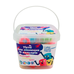 Набори для ліплення - Набір для ліплення Clay Anyway Тісто для ліплення 15 кольорів (TY4470) Набори для ліплення - Набір для ліплення Clay Anyway Тісто для ліплення 15 кольорів (TY4470)