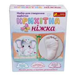 Аксесуари для свят - Набір для створення відбитка Ranok Creative Слоненя Крихітна ніжка (15147013У) Аксесуари для свят - Набір для створення відбитка Ranok Creative Слоненя Крихітна ніжка (15147013У)