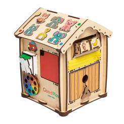 Розвивальні іграшки - Розвивальна іграшка Good Play Бізібудиночок Всезнайка LED (B102E) Розвивальні іграшки - Розвивальна іграшка Good Play Бізібудиночок Всезнайка LED (B102E)