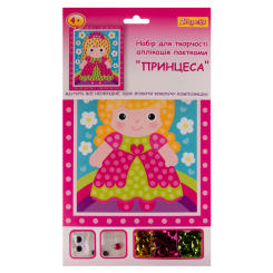 Набори для творчості - Набір для творчості 1 Вересня Аплікація паєтками Принцеса (954588) Набори для творчості - Набір для творчості 1 Вересня Аплікація паєтками Принцеса (954588)