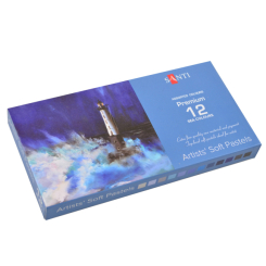 Канцтовари - Пастель суха Santi Sea colours 12 кольорів (353273) Канцтовари - Пастель суха Santi Sea colours 12 кольорів (353273)