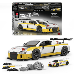 Конструктори Hot Wheels - Машинка-конструктор Mattel Brick Shop Elite Audi R8 LMS (JFT18) Конструктори Hot Wheels - Машинка-конструктор Mattel Brick Shop Elite Audi R8 LMS (JFT18)