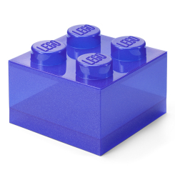 Бокси для іграшок - Коробка для зберігання LEGO Lifestyle Цеглинка 4 фіолетовий з блискітками (40090800) Бокси для іграшок - Коробка для зберігання LEGO Lifestyle Цеглинка 4 фіолетовий з блискітками (40090800)