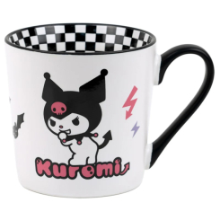 Чашки, склянки - Чашка Kite Kuromi 400 мл (HK25-216-2) Чашки, склянки - Чашка Kite Kuromi 400 мл (HK25-216-2)