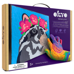 Набори для ліплення - Набір для творчості OKTO Єнот (20002) Набори для ліплення - Набір для творчості OKTO Єнот (20002)