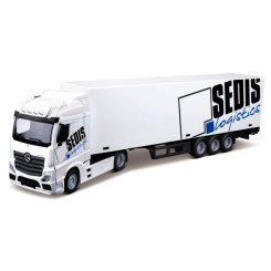 Транспорт і спецтехніка - Ігровий набір Bburago Фура Mercedes-benz Actros з навантажувачем 1:43 (18-31471) Транспорт і спецтехніка - Ігровий набір Bburago Фура Mercedes-benz Actros з навантажувачем 1:43 (18-31471)