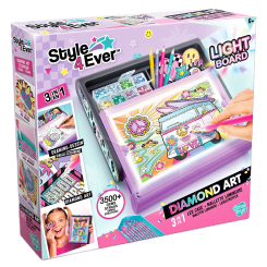 Мозаїка - Набір для творчості Canal Toys Style 4 Ever Diamond Art Фабрика з підсвіткою (OFG300) Мозаїка - Набір для творчості Canal Toys Style 4 Ever Diamond Art Фабрика з підсвіткою (OFG300)