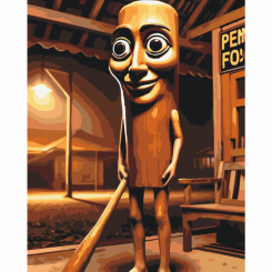 Товари для малювання - Картина за номерами Brushme Tung Tung Tung Sahur (BS54387) Товари для малювання - Картина за номерами Brushme Tung Tung Tung Sahur (BS54387)