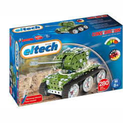 Конструктори з унікальними деталями - Конструктор Eitech Танк 1 280 деталей (С210) Конструктори з унікальними деталями - Конструктор Eitech Танк 1 280 деталей (С210)