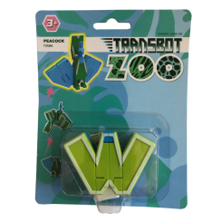 Трансформери - Іграшка-трансформер Transbot Lingva zoo Пава (T15507/1/T15507/1-23) Трансформери - Іграшка-трансформер Transbot Lingva zoo Пава (T15507/1/T15507/1-23)