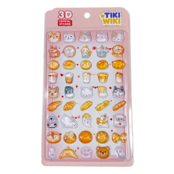 Набори для творчості - Набір 3D-наліпок Tiki Wiki Crystal Тікі затишок (51422) Набори для творчості - Набір 3D-наліпок Tiki Wiki Crystal Тікі затишок (51422)