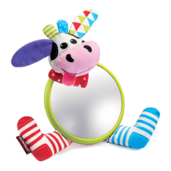 Підвіски, мобілі - Іграшка на коляску Yookidoo Моє перше дзеркальце Корівка (40144) Підвіски, мобілі - Іграшка на коляску Yookidoo Моє перше дзеркальце Корівка (40144)