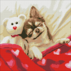 Мозаїка - Алмазна мозаїка Ідейка Спляча красуня 40 х 40 см (AMO7730) Мозаїка - Алмазна мозаїка Ідейка Спляча красуня 40 х 40 см (AMO7730)